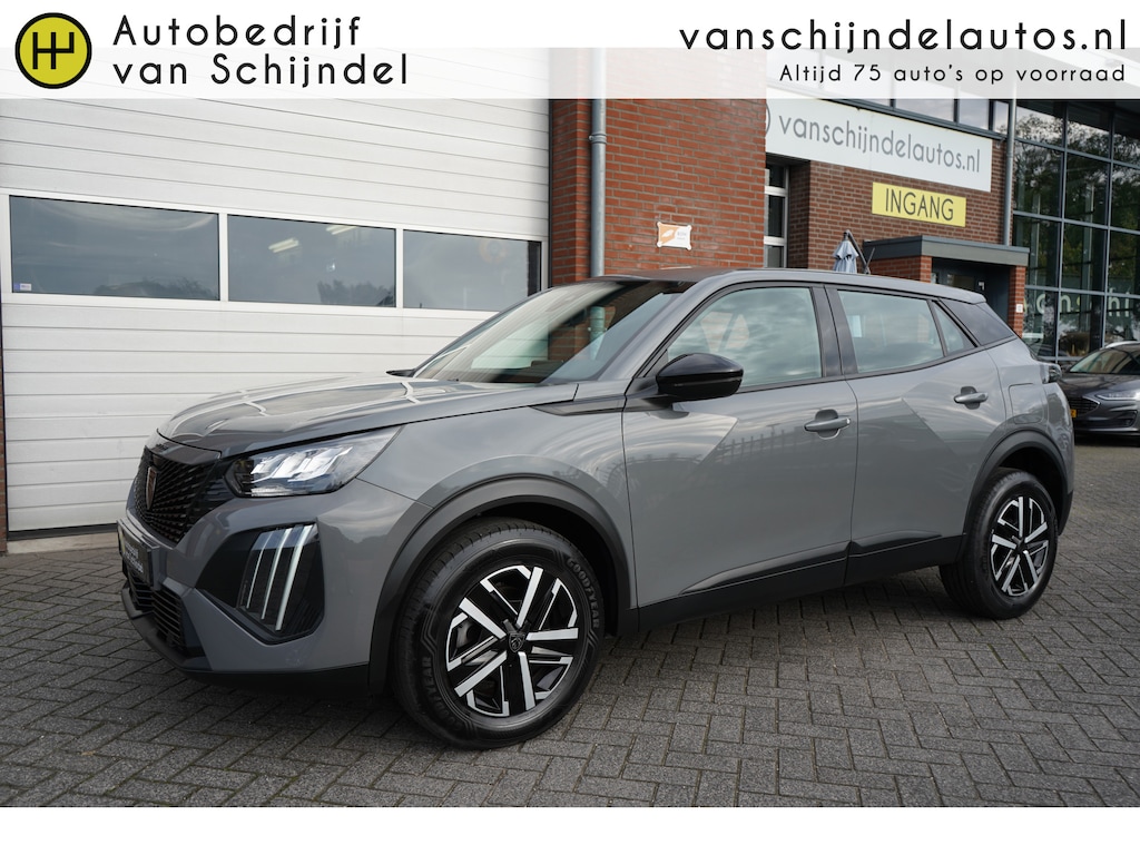 Peugeot 2008 1.2 PURETECH 100PK ACTIVE ANDROID-APPLECARPLAY(NAVI) FULL LED ECC AIRCO CRUISECONTROL PARKEERSENSOREN BLUETOOTH 4X ELECTR.RAMEN/SPIEGELS