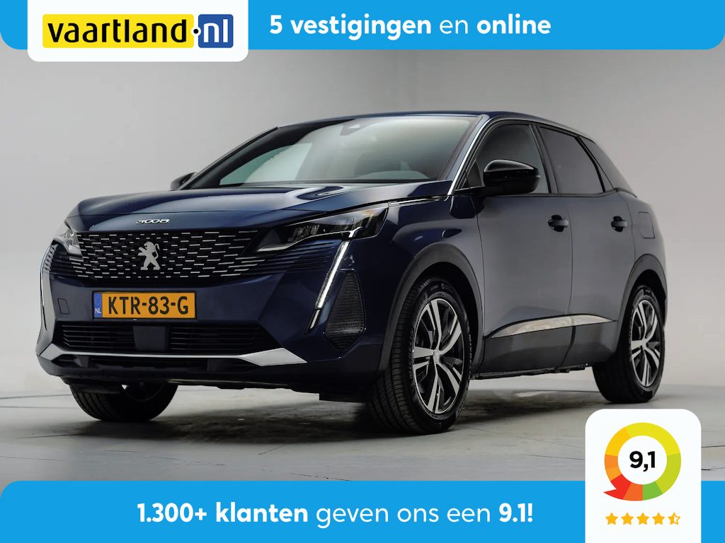 Peugeot 3008 Hybrid 180 Allure pack [ Navi Apple/Android Clima LED Half Leder ]