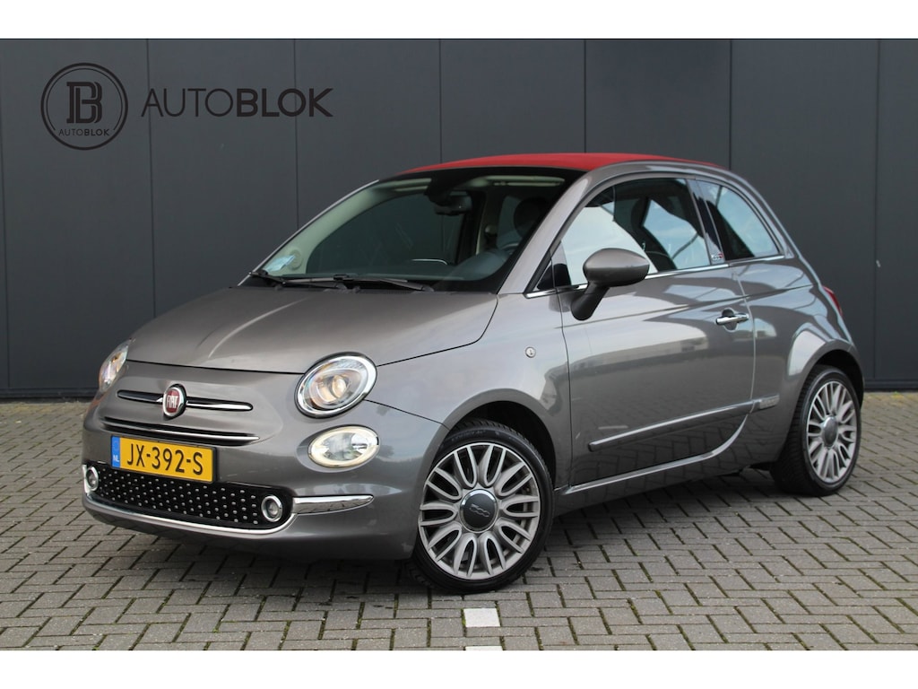 Fiat 500C 0.9 TwinAir Turbo Lounge | Cabrio | Navigatie | Bluetooth audio |