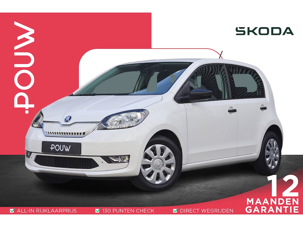 Skoda Citigo e-iV 83pk EV Ambition | SoH 94% | DAB+ | Elektrische Ramen | All Season Banden