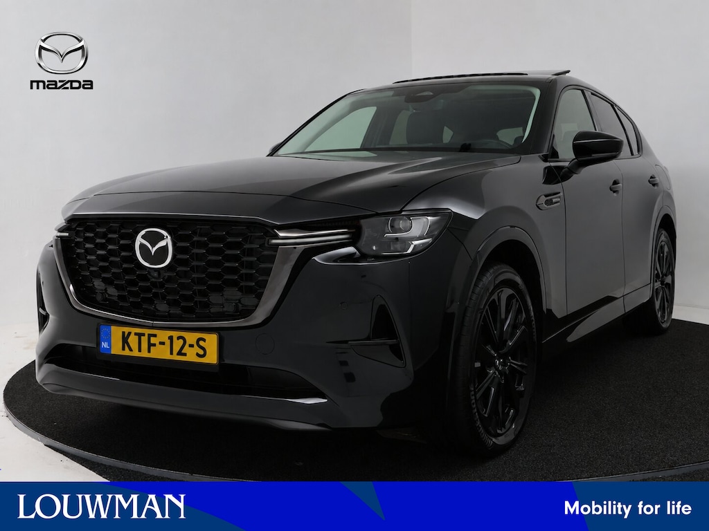 Mazda CX-60 2.5 e-SkyActiv PHEV Homura | Schuifdak | 360 Camera | BOSE | Stoelverwarming-/Verkoeling | Adaptive Cruise Control | Head-up Display |