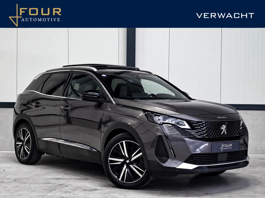 Peugeot 3008 1.6 HYbrid 225 GT | Trekhaak | Panoramadak | Dealer onderhouden | Nachtzicht | 360 |
