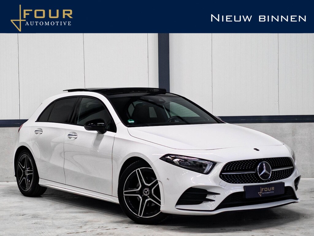 Mercedes-Benz A-klasse 180 AMG | Burmester | Panoramadak | Multibeam | Memory | Camera