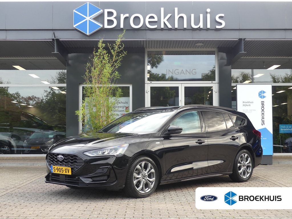 Ford Focus Wagon 1.0 EcoBoost Hybrid ST Line | CAMERA | STOEL+STUUR+VOORRUITVERWARMING | PARKEERSENSOREN V+A | CRUISE | NAVI | LMV 17" | APPLE CARPLAY / ANDROID AUTO |