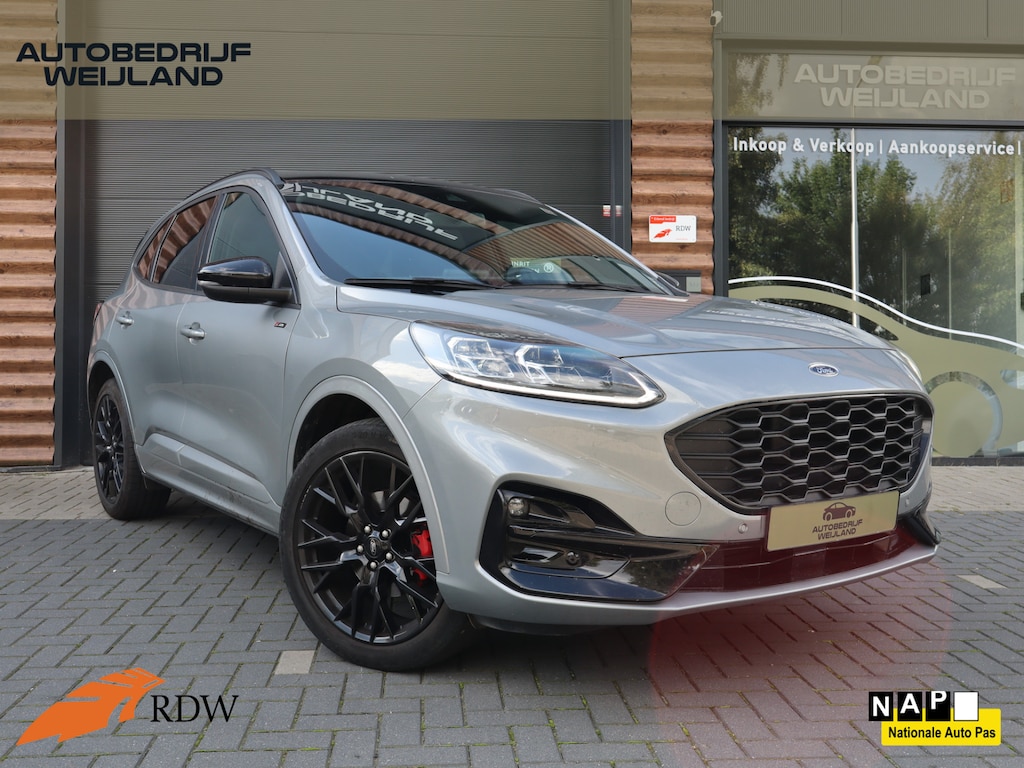 Ford Kuga 2.5 PHEV ST-Line X BLACK-LINE NIEUWSTAAT 225PK I 2de eig. I 20" I ST-LINE I Camera I Navi I Carplay I Leer I Black-Line I 225PK I