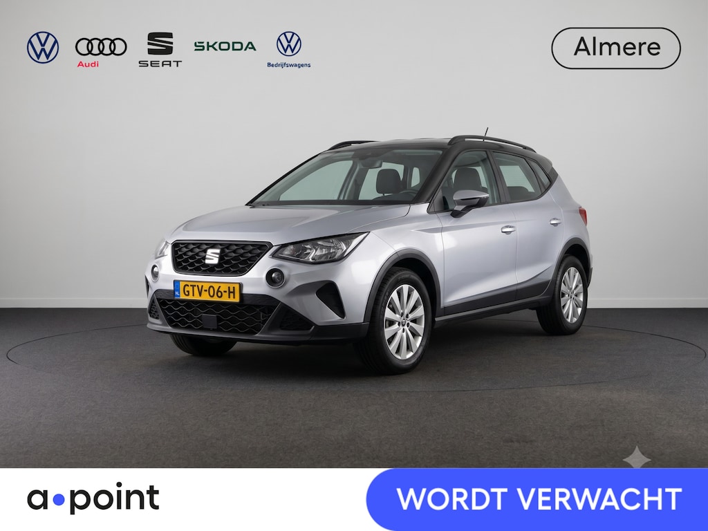 SEAT Arona 1.0 EcoTSI Style Business Connect 95 pk | Verlengde garantie | Navigatie via App | Parkeersensoren achter | Stoelverwarming | Autom. airco |
