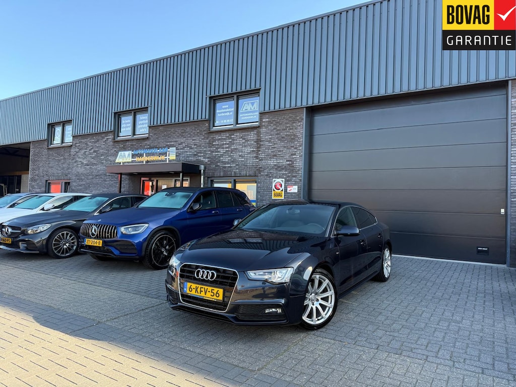 Audi A5 Sportback 1.8 TFSI S Edition | 3E EIGENAAR | 3/6/12 MND GARANTIE | SCHUIFDAK | AUTOMAAT | CRUISE | AIRCO | NAVI | S-LINE | XENON |