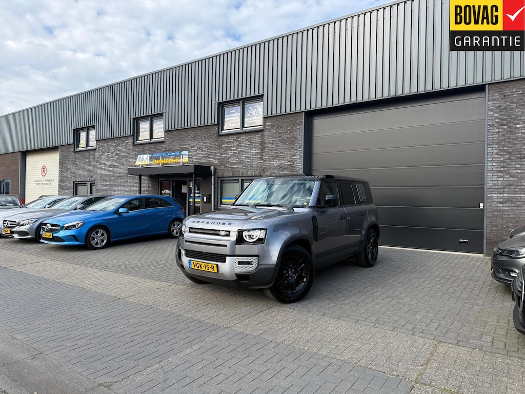 Land Rover Defender 2.0 D240 110 S | 3/6/12MND GARANTIE | GRIJSKENTEKEN| PANO | CRUISE | LED | CARPLAY | DAB | NAVI | LMV |