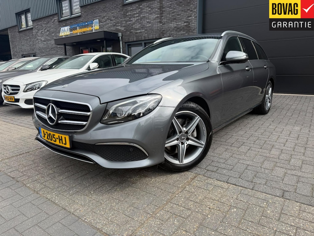 Mercedes-Benz E-klasse Estate 200 Premium 3/6/12 MND GARANTIE | AUTOMAAT | NIEUWE APK | LEDER | PDC | NAVI | CRUISE |