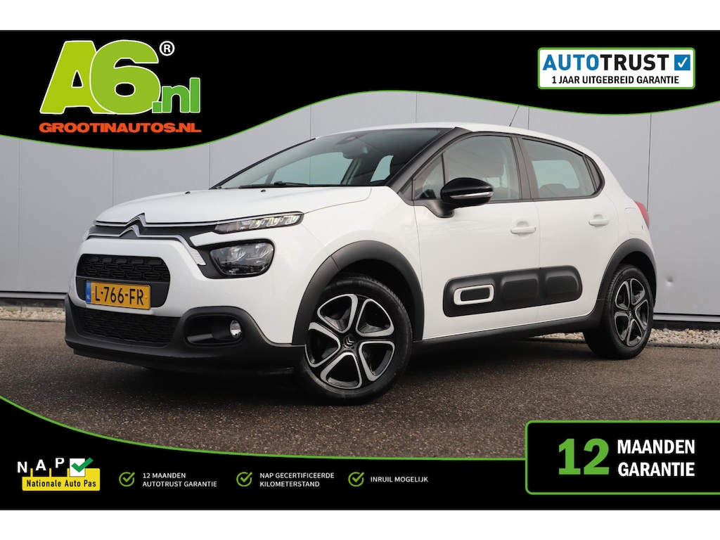 Citroën C3 1.2 PureTech Feel Navigatie Carplay Android Bluetooth Clima Cruise Rijstrooksensor