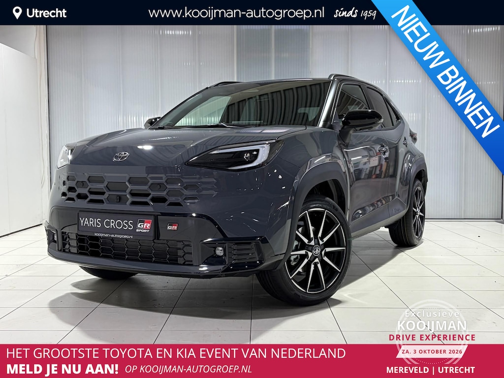 Toyota Yaris Cross 1.5 Hybrid 130 GR Sport | VOORRAADDEAL! | €2.500 INRUILPREMIE | NIEUW MODEL
