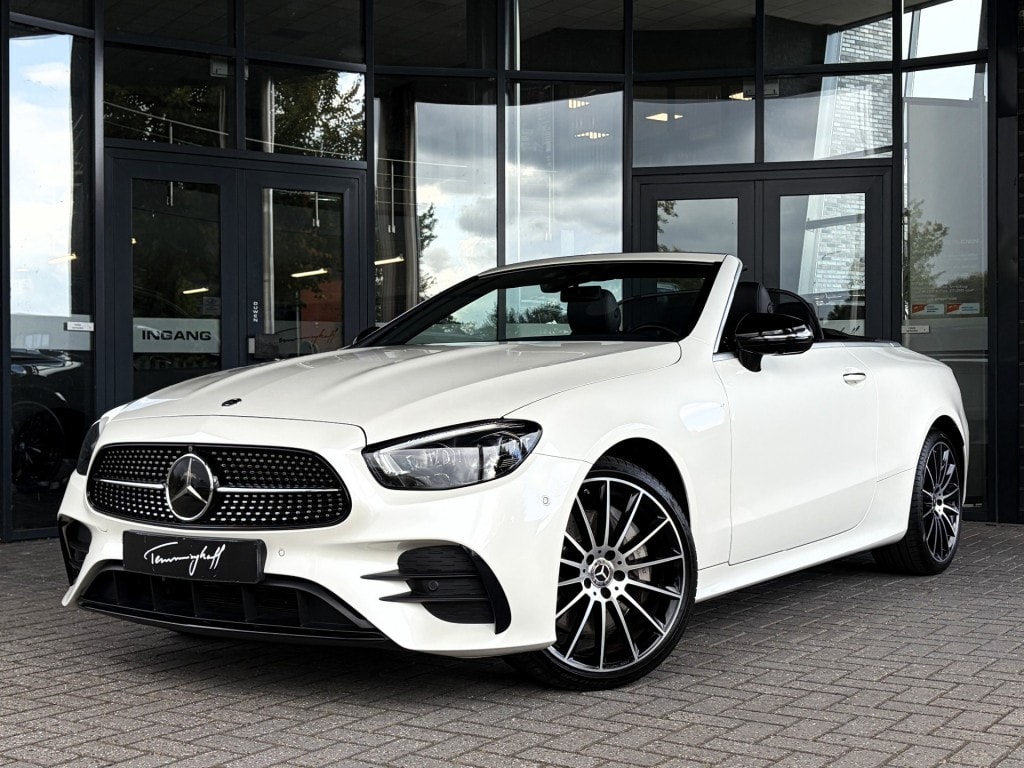 Mercedes-Benz E-klasse CABRIO 4M. - AMG L. -  BURMESTER - 19 INCH
