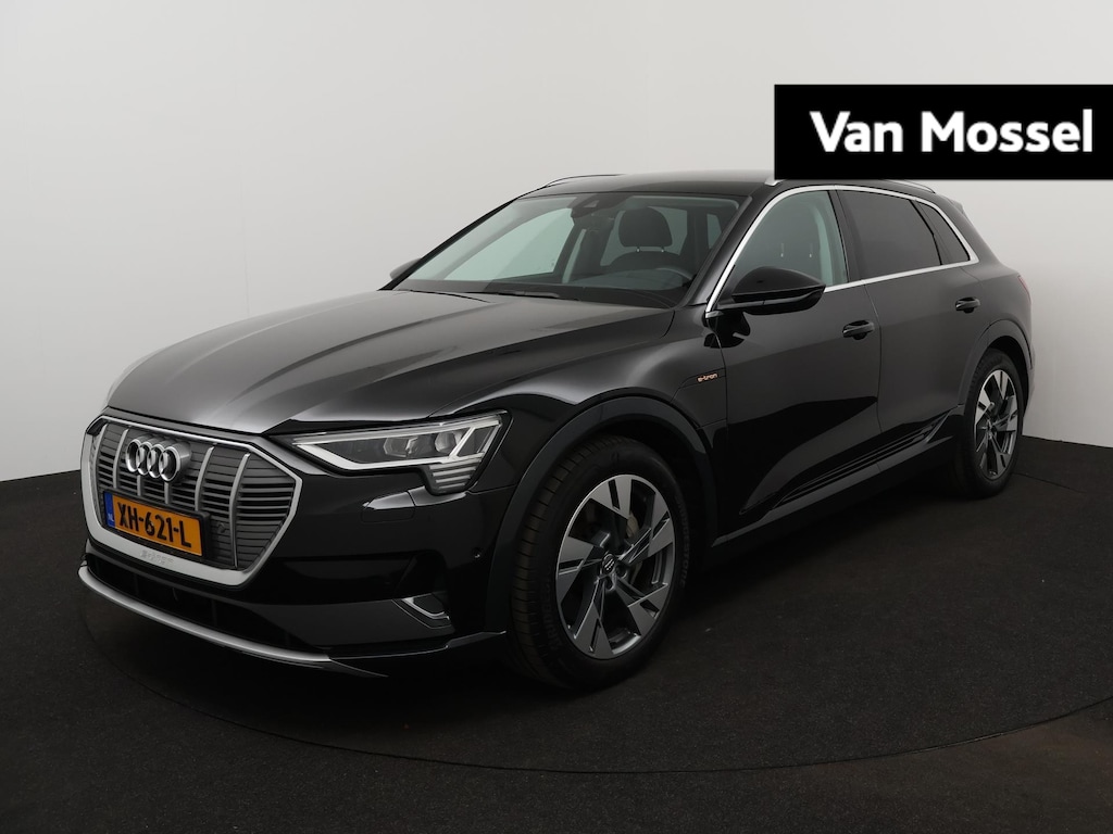 Audi E-tron e-tron 55 quattro advanced 95 kWh 408 PK | Navigatie | Leder | Memory stoel | Lichtmetalen velgen | Adaptive cruise control | Camera | Parkeersensoren | Elektrische Kofferklep |