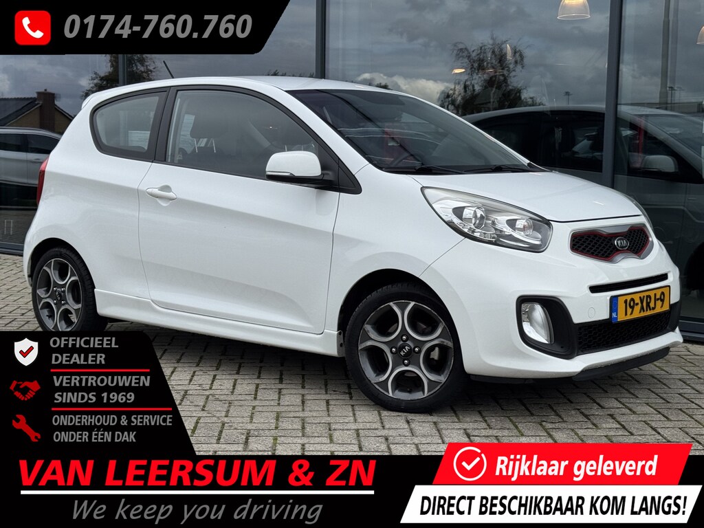 Kia Picanto 1.2 CVVT Comfort Pack | Slechts 52.629 km | Airco | 15" LMV | Elektrische spiegels