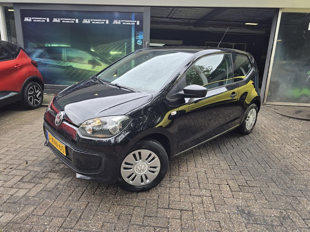 Volkswagen Up! 1.0 high up! |3/6 OF 12MND GARANTIE | NAVI | AIRCO | NIEUWE APK | ELEC RAMEN |