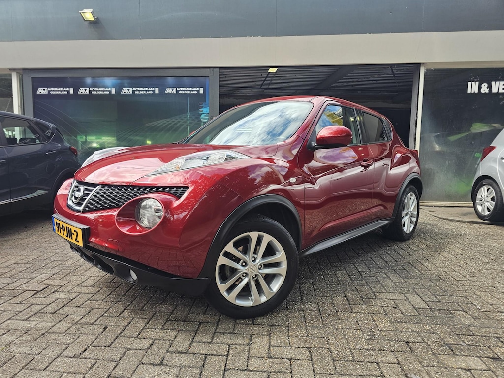 Nissan Juke 1.6 Acenta | 2E EIGENAAR | 3/6 OF 12MND GARANTIE | AIRCO | CRUISE | LMV | ELEC RAMEN | NW APK |