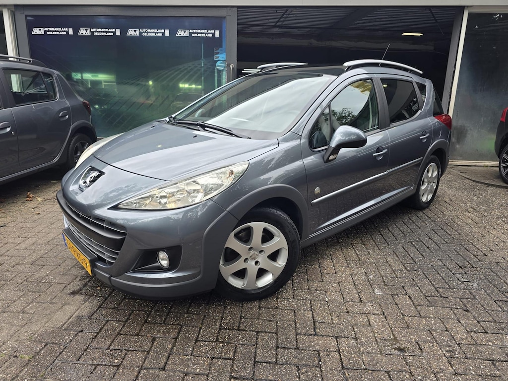 Peugeot 207 SW Outdoor 1.6 VTi |3/6 OF 12MND GARANTIE | NIEUWE APK | PANO | AIRCO | LMV | TREKHAAK |