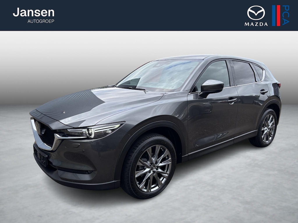 Mazda CX-5 2.5 4WD SkyActiv-G 194 Signature , Automaat, Trekhaak, Leder, Adap.Cruise, Bose, HUD, 360 Camera, PDC, LMV 19 Inch, Stoelventilatie/Verwarming