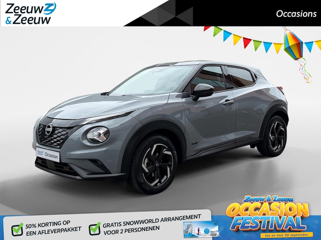Nissan Juke 1.6 Hybrid N-Connecta | Achteruitrijcamera | Navigatie | Parkeersensoren voor & achter | Climate control |