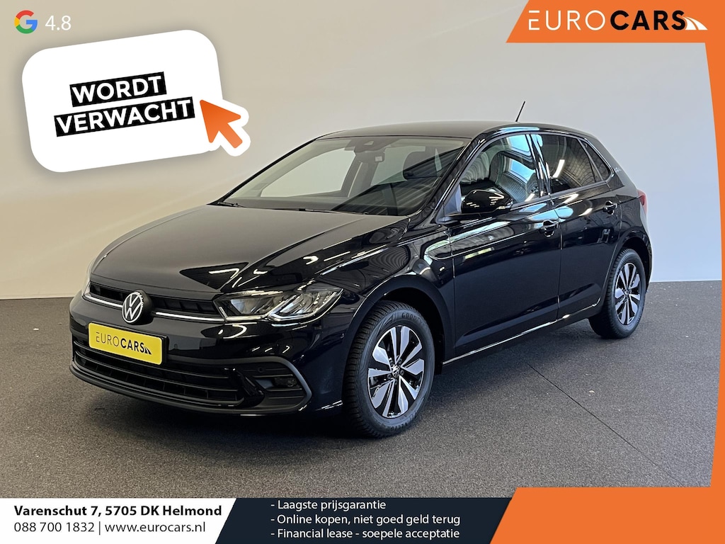 Volkswagen Polo 1.0 TSI Automaat Goal Navigatie Apple Carplay/Android Auto Parkeersensoren Adaptive Cruise Control Stoelverwarming Matrix LED koplampen Climate Control Lichtmetalen velgen