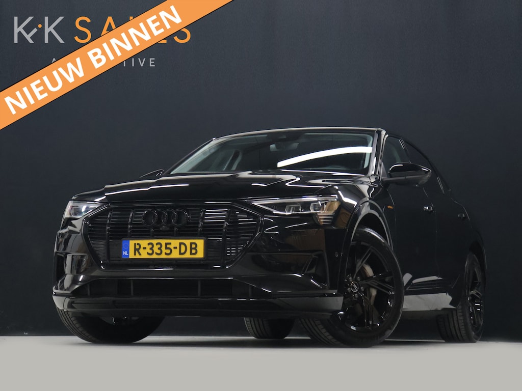 Audi e-tron Sportback 55 quattro Sport 95 kWh 92,5%SOH [BANG & OLUFSEN PREMIUM SOUNDSYSTEM, CRUISE CONTROL, MEMORY SEATS, DIGITAL DASH, TOP VIEW 360 CAMERA, NAVIGATIE, BLUETOOTH, ELEKTRISCHE ACHTERKLEP, CLIMATE CONTROL, LED, NIEUWSTAAT]