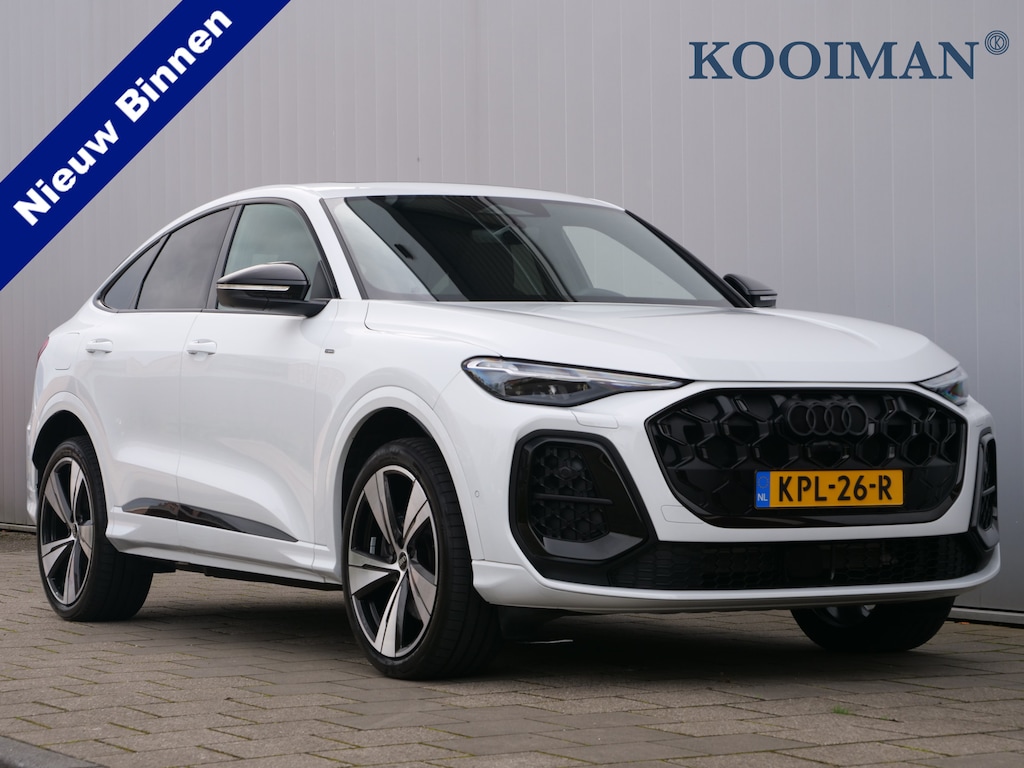 Audi Q5 Sportback 2.0 TFSI e-hybrid quattro S edition 299 Pk Automaat NIEUW MODEL Stoelverwarming / Pano-dak / Adaptive Cruise / Camera's