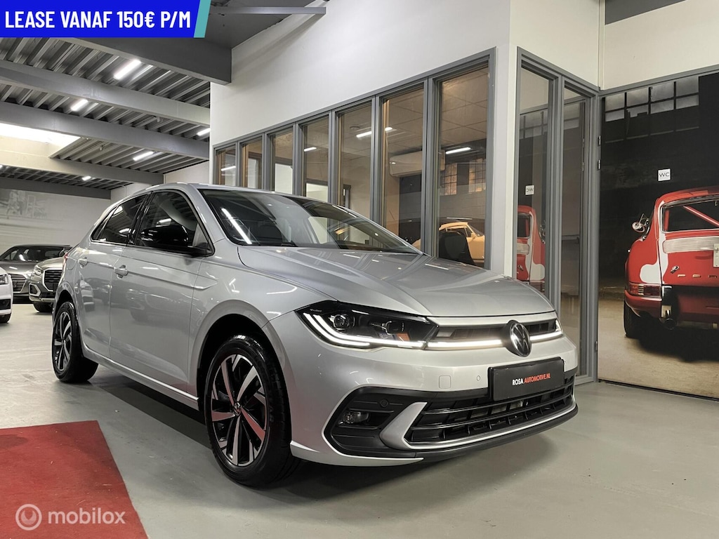 Volkswagen Polo 1.0 TSI R-LINE DSG NACI CRUISE CARPLAY LED XENON VEEL OPTIES 7100km!! IQ Light LED