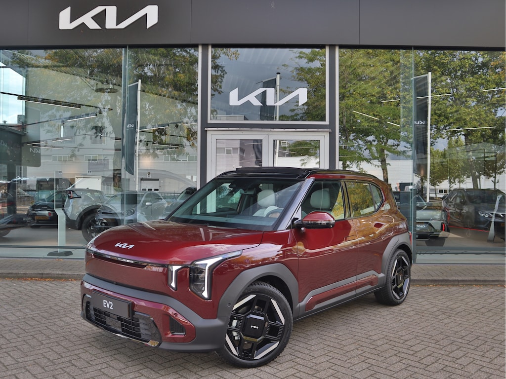 Kia EV2 GT-Line 61 kWh Nieuw te bestellen! | Navigatie | Stoel+Stuurverwarming | Leder | LED | Pano-dak | Tot 10jr. Garantie |