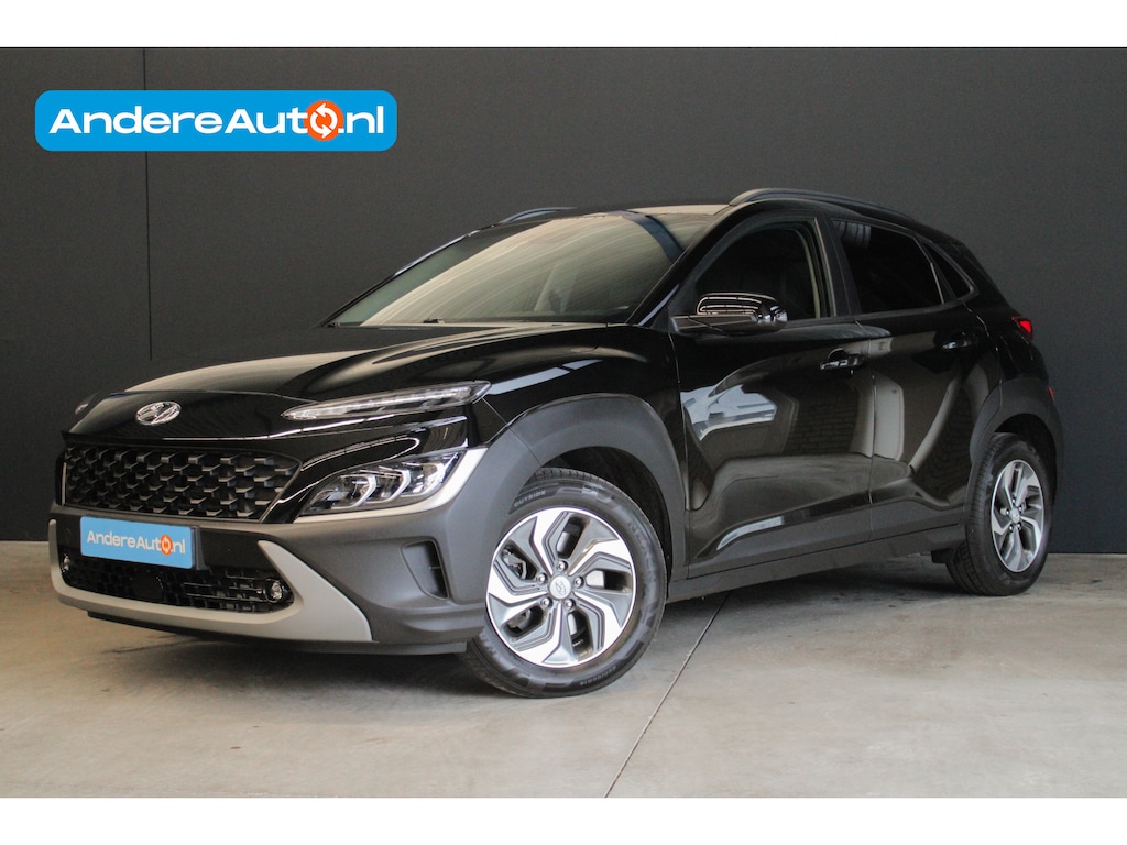 Hyundai Kona 1.6 GDI HEV Premium |stuur/stoelverwarming|elek stoel|HUD|
