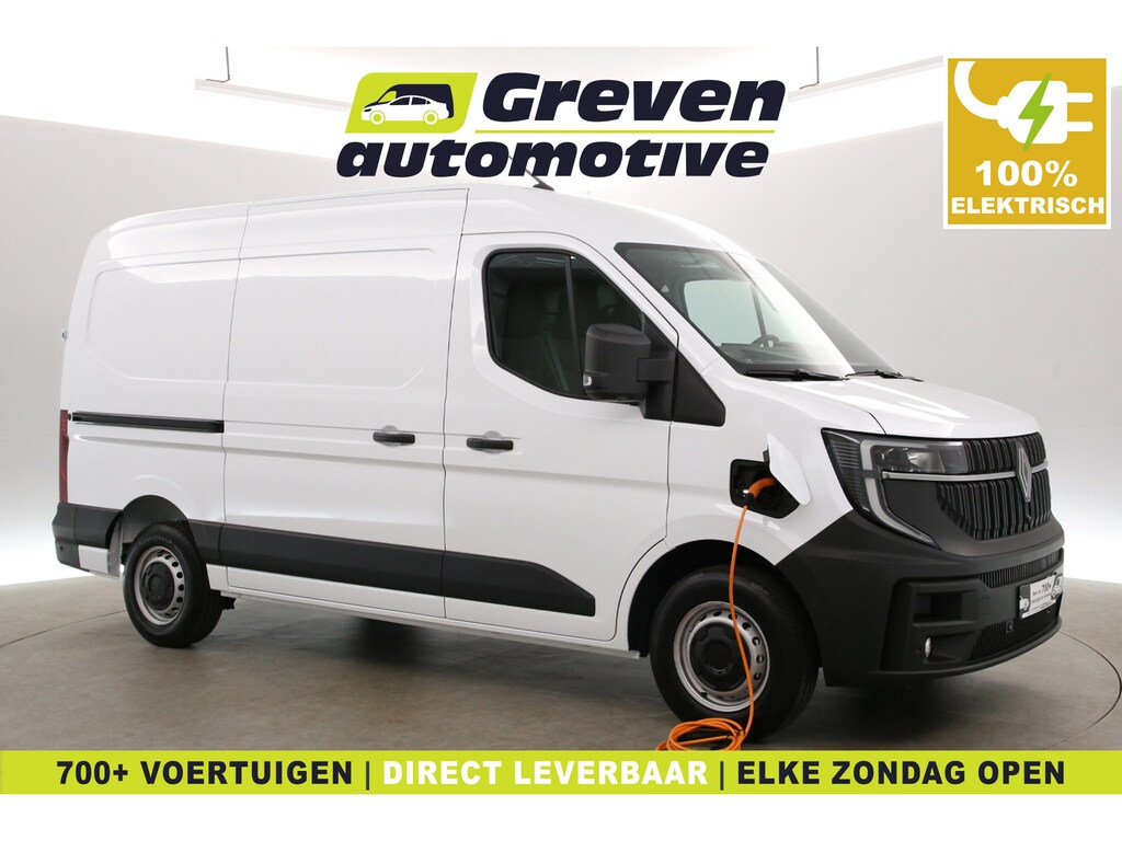 Renault Master E-Tech 87 kWh Long Range L2H2 | NIEUW | Clima | Carplay | 2500kg Trekgew. | Trekhaak | Camera | 3 Zits | LED | Parkeersens.