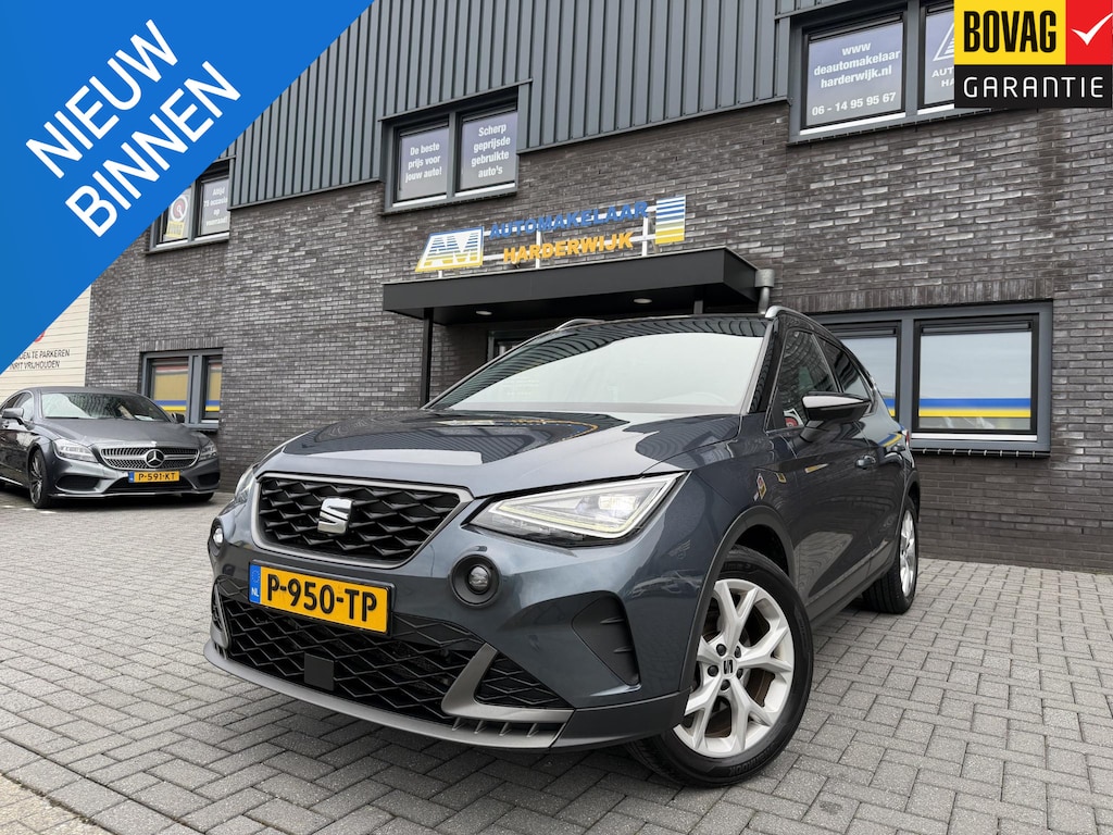 SEAT Arona 1.0 TSI FR Business Intense | 1E EIGENAAR | 3/6/12MND GARANTIE | AUTOMAAT | CRUISE | LED | CARPLAY | CAMERA | DAB | NAVI |