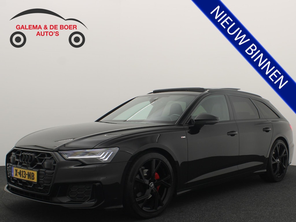 Audi A6 Avant 40 TFSI S edition Competition RS-STOELEN / PANORAMADAK / MATRIX LED / B&O / STOELVERW / BLACK OPTIC / CAMERA / CARPLAY / NL-AUTO