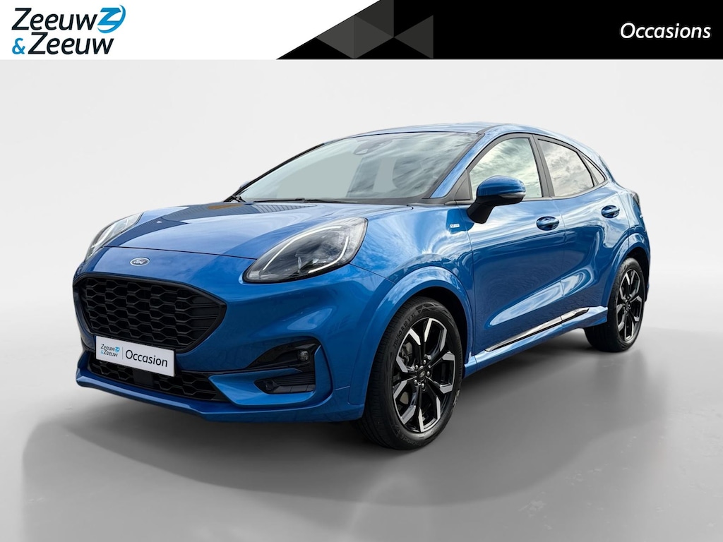 Ford Puma 1.0 EcoBoost Hybrid ST-Line X | Dealer onderhouden | NL auto | Navigatie | Apple carplay & Android auto | B&O audio | Cruise control | Parkeersensor achter | 18" lichtmetalen velgen | Bovag garantie |