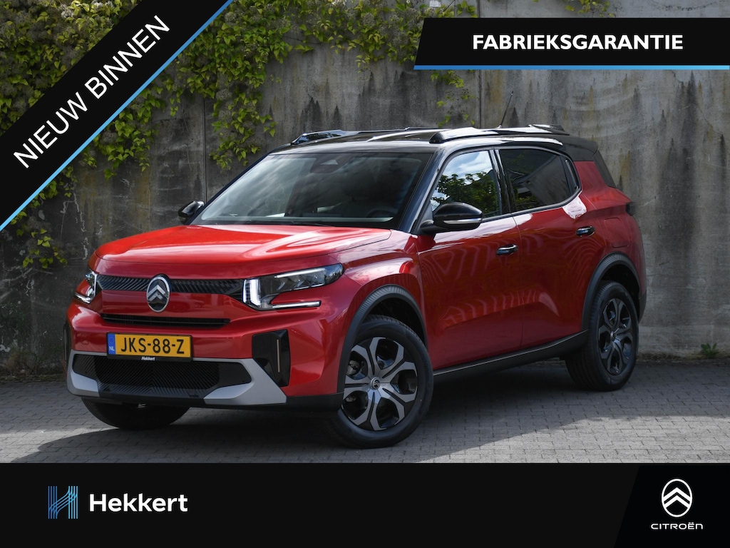 Citroën C3 Aircross Plus 1.2 Hybrid 145pk Automaat DAB | CAMERA | CLIMA | APPLE CARPLAY/ANDROID AUTO | CRUISE | LANE ASSIST