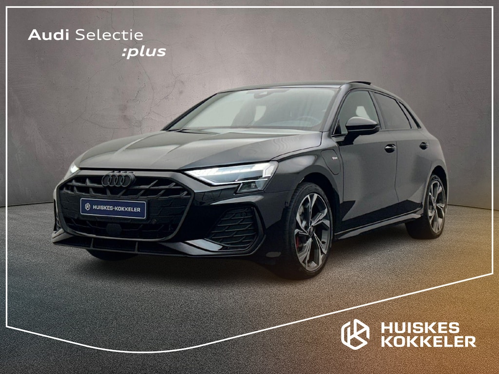 Audi A3 Sportback 45 TFSI e 272PK S edition Competition | Trekhaak| | Pano | Sonos | Head-Up | 18-Inch | Comfortsleutel | Stoelverwarming | Adaptive-Cruise |
