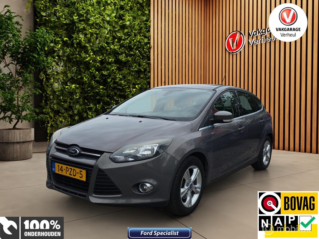 Ford Focus 1.6 EcoBoost 150Pk Trend-Sport ✅Nap ✅Boekjes ✅Trekhaak