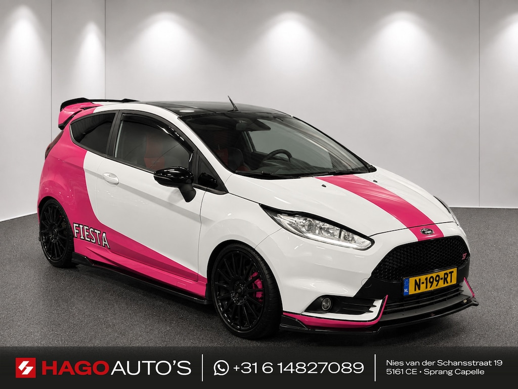 Ford Fiesta 1.6 ST2 LED/NAVI/CRUISE/RECARO/MAXTON/MILTEK/CAMERA/PDC/DISTR+W-POMP-VV/STOELVERWARMING