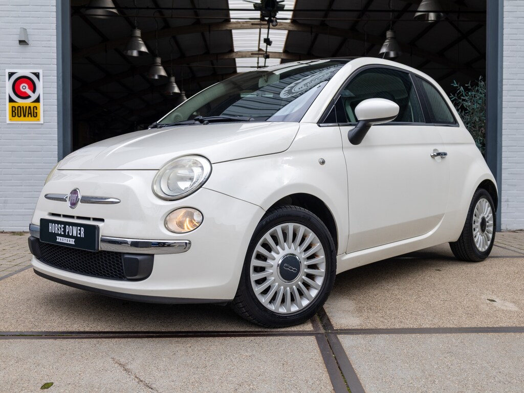 Fiat 500 1.2 Lounge *Nw. Distr. | Pano | Airco | Automaat | 15" Lichtmetaal*