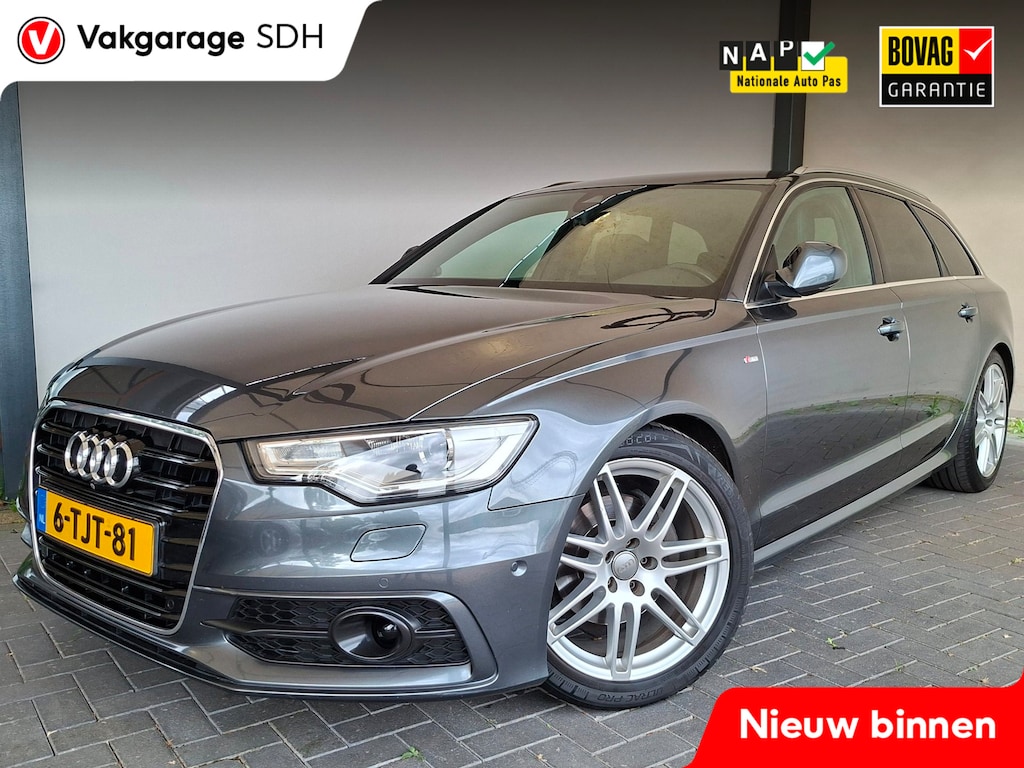 Audi A6 Avant 2.0 TFSI S-Line|Automaat|Memory Seats|BOSE|360-Camera|Prachtige auto