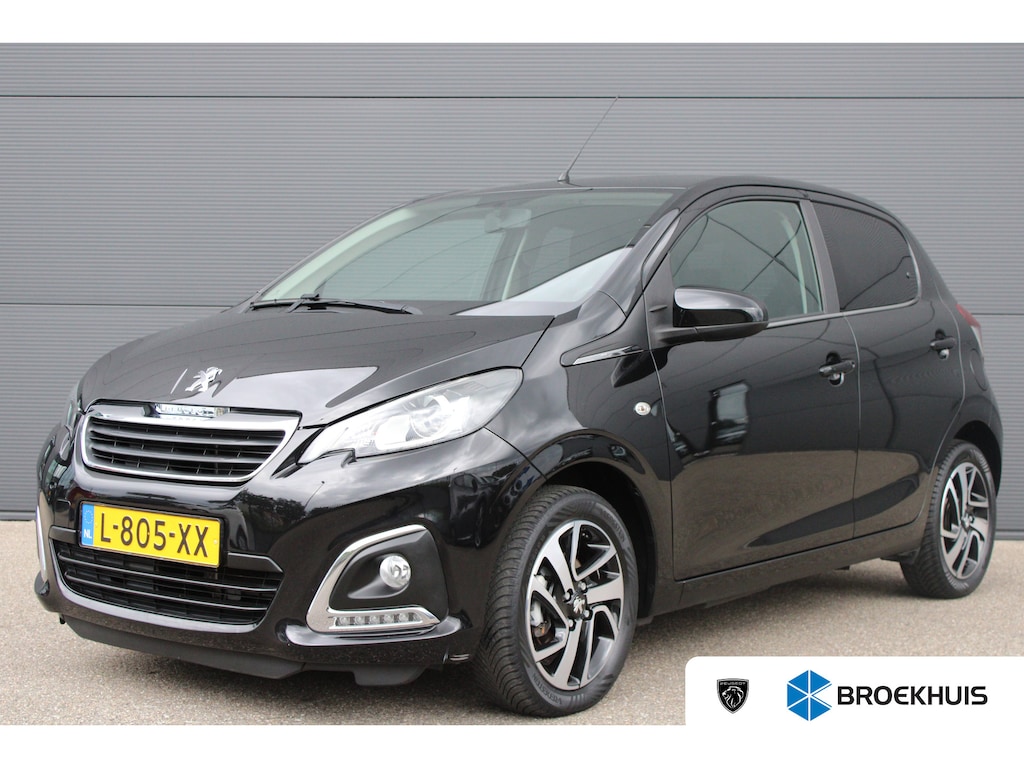 Peugeot 108 1.0 e-VTi Allure | Navi by app | Camera | Climate control | All season | Extra geinte ramen | Lichtmetaal |