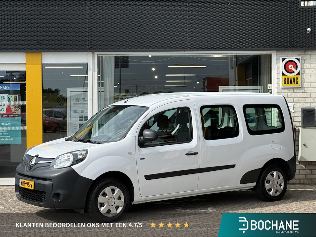 Renault Kangoo Z.E. Maxi (incl. accu) | 93% SoH | Cruise Control | Airco | BT-Radio |