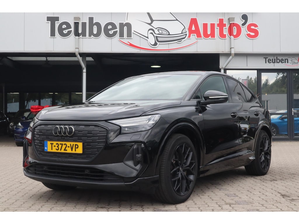 Audi Q4 Sportback e-tron 40 S edition 77 kWh | SOH 97,5% | 2x S-line | Comfort Plus pack | Dynamic pack | Sonos Audio