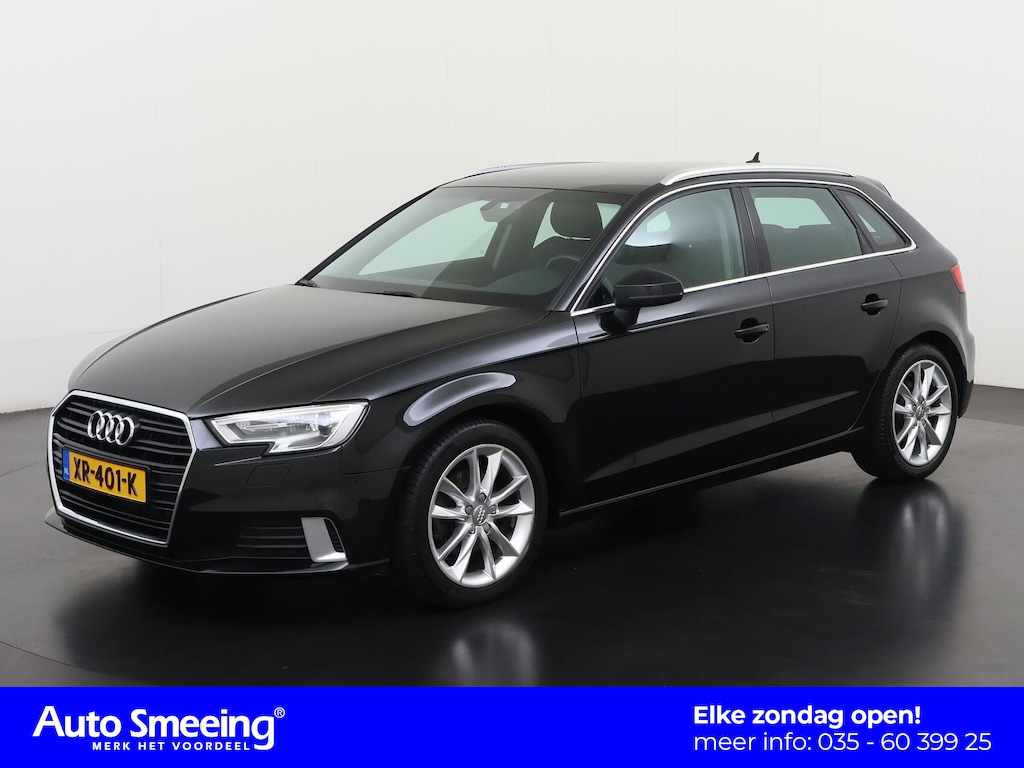 Audi A3 Sportback 1.0 TFSI Sport S Line Edition | MMI-navigatie | Stoelverwarming | Xenon | 17" | Zondag Open!