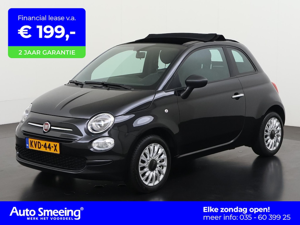 Fiat 500C 1.0 Hybrid Club | Apple/Android Carplay | Zondag Open!