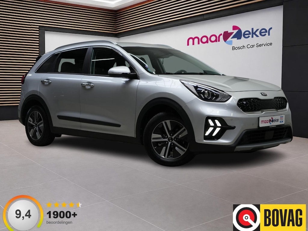 Kia Niro Hybrid 1.6 GDi DynamicLine ✅Navi✅Clima✅Camera✅Trekhaak✅Adapt. Cruise✅Sensoren✅