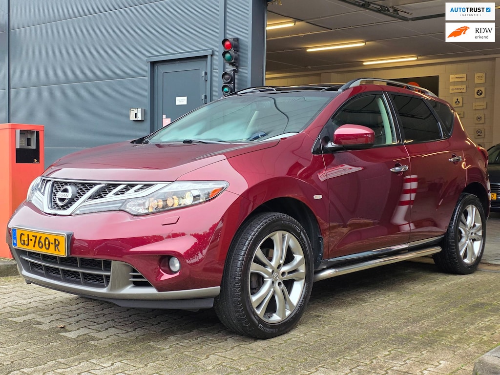 Nissan Murano 3.5 V6 / PANO / LEDER / CLIMATE / CAMERA / KEYLESS / ELEKTRISCHE KOFFERKLEP / STOELVERW. V+A / EXTRA SET / '18-'20 !