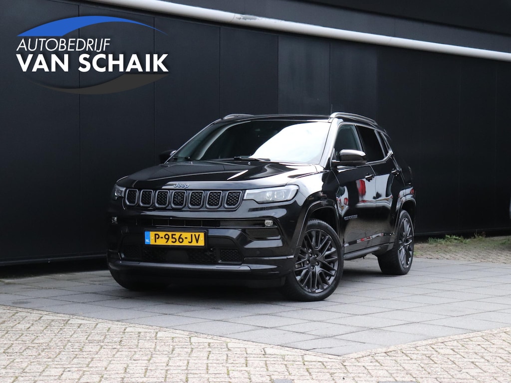 Jeep Compass 4xe 240 Plug-in Hybrid Electric S | SOH 82,4% | LEDER | MEMORY | PANO-DAK | ALPINE SOUND | 360° CAMERA | STOELVERK. | CRUISE | NAVI | STOEL/STUURVERW. |SOH 82,4%|