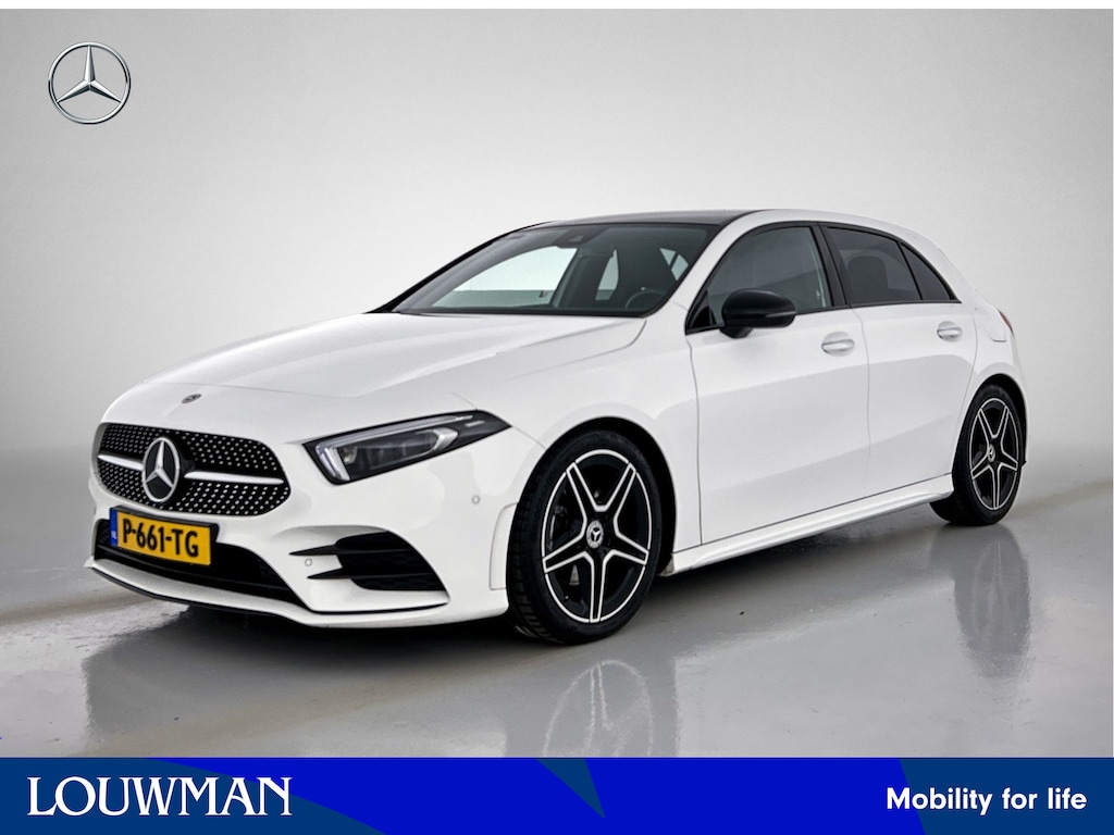 Mercedes-Benz A-klasse 180 Premium Plus  Panoramadak | elct. bedienbare voor stoelen met memory | Navigatie | Parking support met camera achter | Inclusief 24 maanden MB Certified garantie voor Europa