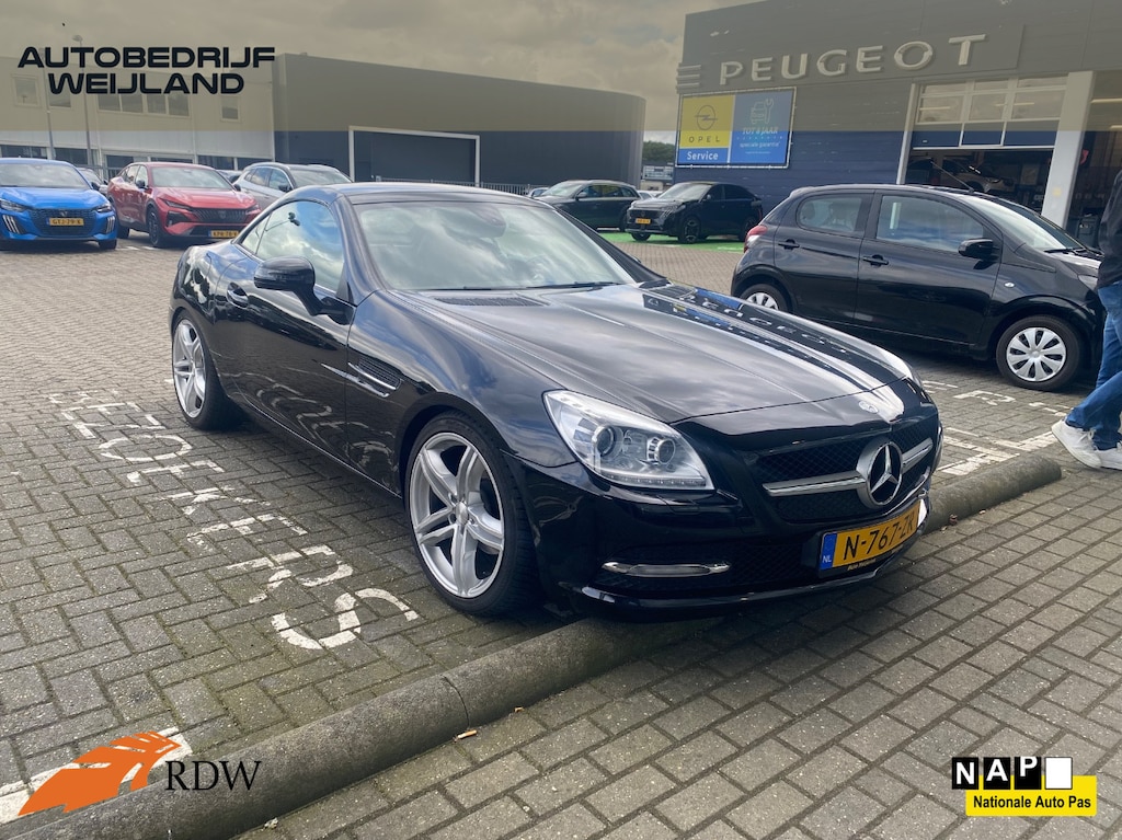 Mercedes-Benz SLK 200 K. AMG-line 184PK NIEUWSTAAT I 2ste eig. I AMG-line I Navi I Leer I Nekverwarming I Winterpakket I 18" I