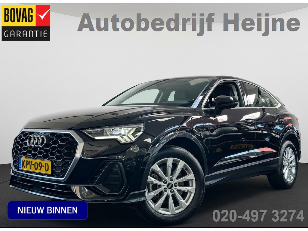 Audi Q3 Sportback 45 TFSI e 245PK BUSINESS EDITION PHEV LEDER/NAVICAMERA/CARPLAY/ELEKTR.KLEP
